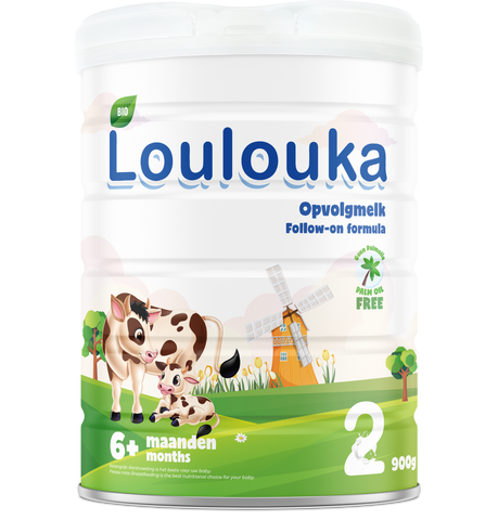 Loulouka Stage 2 Organic (Bio) Follow-on Formula (900g) (12 cans)